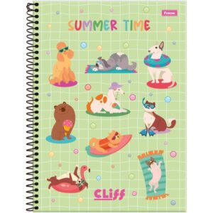 Caderno 01X1 Capa Dura Cliff Feminino 80FLS. - Imagem 4
