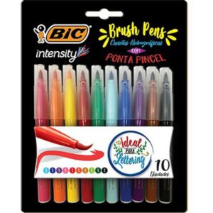 Marcador Artistico Intensity Brush Pens 10 Cores - Imagem 1