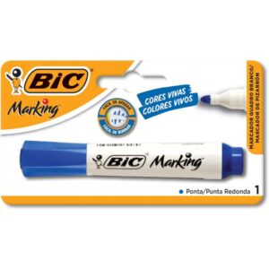Pincel Quadro Branco Marking Recarregavel Azul