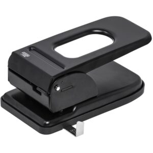 Perfurador de Papel Metal 2 Furos P/60FLS Preto - Imagem 2