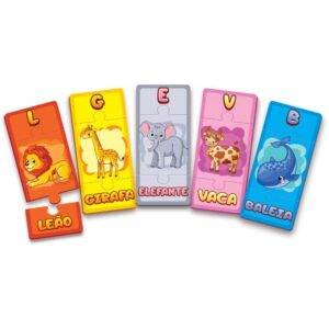 Brinquedo Educativo Descobrindo o Alfabeto 78PCS - Imagem 2