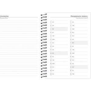 Agenda 2027 Office Class 176F.130X188MM - Imagem 4
