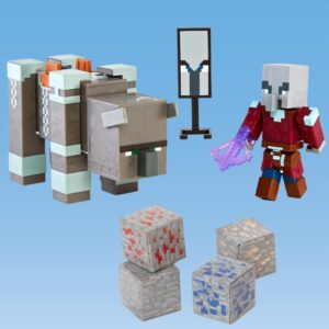 Boneco e Personagem Minecraft 2-Pack Fig. 8CM (S) - Imagem 3