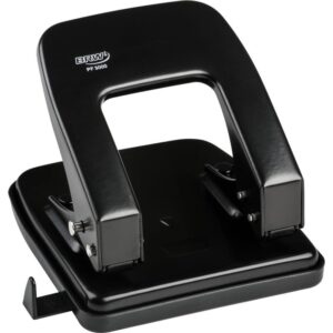 Perfurador de Papel Metal 2 Furos P/35FLS Preto - Imagem 1