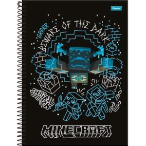 Caderno 01X1 Capa Dura Minecraft 80FLS. - Imagem 4