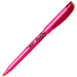 Caneta Marca Texto Marking Rosa - Imagem 2