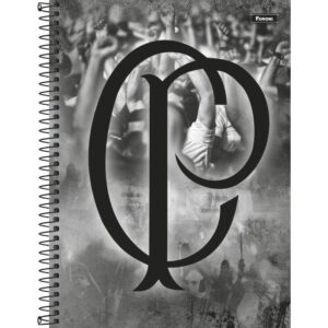 Caderno 01X1 Capa Dura Corinthians 80FLS. - Imagem 1