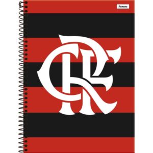 Caderno 01X1 Capa Dura Flamengo 80FLS. - Imagem 1