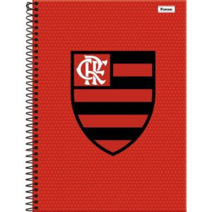 Caderno 01X1 Capa Dura Flamengo 80FLS. - Imagem 3