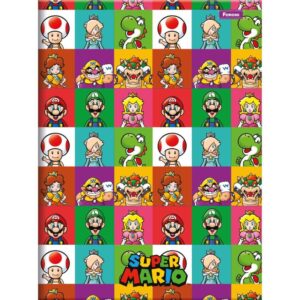 Caderno Brochurao Capa Dura Super Mario Bros 80FLS. - Imagem 2