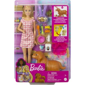 Barbie Family Cjto Filhotes Recém-Nascidos - Imagem 6