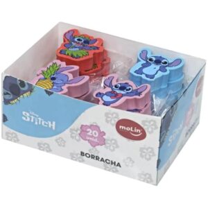 Borracha Decorada Stitch Sortidas - Imagem 1