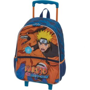 Mochila Infantil com Rodinha Naruto Kurama - Imagem 1