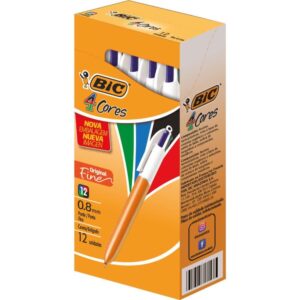Caneta Esferografica Bic 4 Cores Fine - Imagem 4