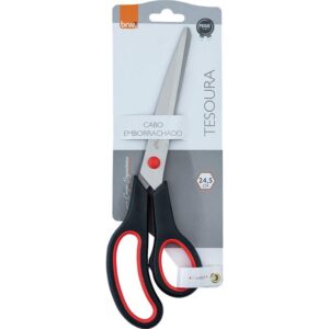 Tesoura Ergonomica Cabo Preto 24,5CM - Imagem 1