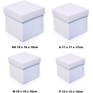 Caixa para Presente com Tampa 15X15X15CM (S) - Imagem 2