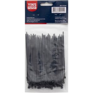 Abracadeira Nylon Preta 2,5X100MM. - Imagem 3