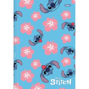 Caderno Brochurao Capa Dura Stitch 80FLS. - Imagem 2