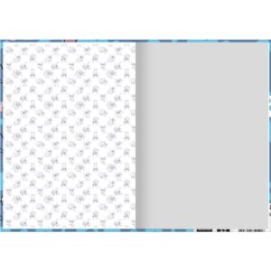 Caderno Brochurao Capa Dura Stitch 80FLS. - Imagem 5