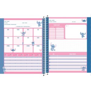 Caderno 10X1 Capa Dura Stitch 160FLS. - Imagem 9