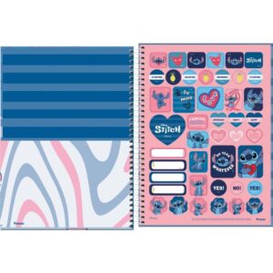 Caderno 10X1 Capa Dura Stitch 160FLS. - Imagem 6