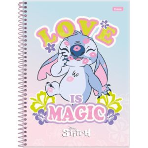 Caderno 01X1 Capa Dura Stitch 80FLS. - Imagem 4