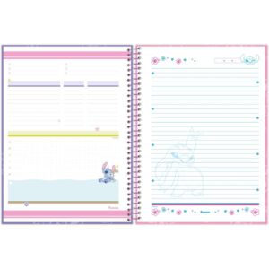 Caderno 01X1 Capa Dura Stitch 80FLS. - Imagem 8