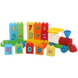 Brinquedo para Montar Trenzinho Educativo num. e Cia