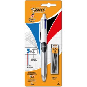 Caneta Esferografica Bic 4 Cor+lap+graf 0.7MM