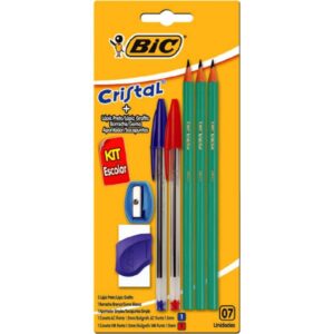 Kit Escolar Bic com 7 Pecas - Imagem 1