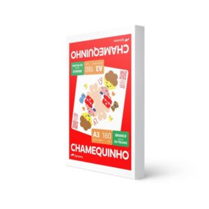 Papel Sulfite A3 Chamequinho 180GR - Imagem 1