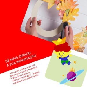 Papel Sulfite A3 Chamequinho 180GR - Imagem 3