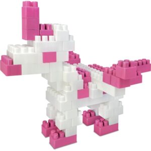 Brinquedo para Montar Blocos Unicornio - Imagem 2