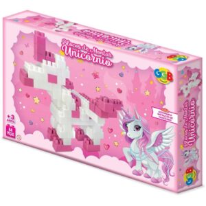 Brinquedo para Montar Blocos Unicornio - Imagem 3