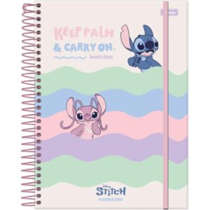 Agenda/Planner 2027 Stitch 80F.177X240MM - Imagem 1