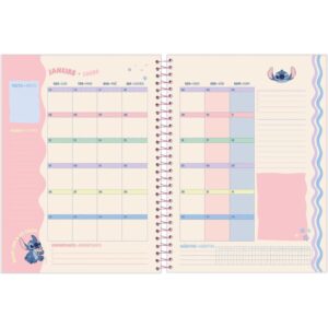 Agenda/Planner 2027 Stitch 80F.177X240MM - Imagem 5
