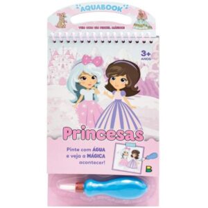 Livro Aquabook Princesas 27,6X13,6CM 10PAG - Imagem 1