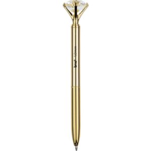 Caneta Esferografica Diamond Metalica 1.0MM Azul - Imagem 2