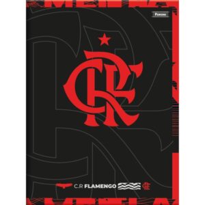 Caderno Brochurao Capa Dura Flamengo 80FLS. - Imagem 4