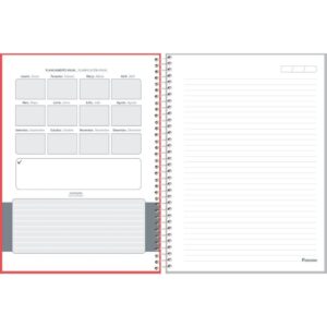 Caderno 01X1 Capa Dura Office Color 80FLS. - Imagem 6