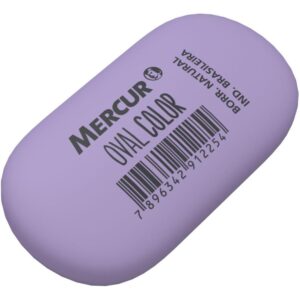 Borracha Colorida Pull Pack Oval 1BRANCA/1LILAS - Imagem 3
