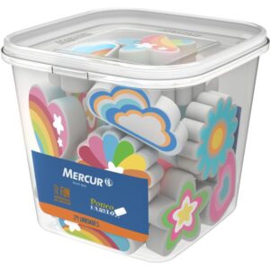 Borracha Decorada Tr Fun Formas Sortidas - Imagem 1