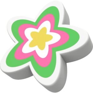 Borracha Decorada Tr Fun Formas Sortidas - Imagem 3