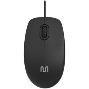 Mouse Optico USB 1200DPI 3BOTOES Slim Preto - Imagem 3