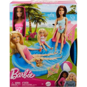 Barbie Estate Piscina Glam com Boneca Loira - Imagem 6