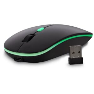 Mouse Optico sem Fio 1600DPI Croma 2.4G/USB 2.0 Pt - Imagem 2
