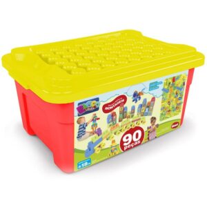 Brinquedo para Montar Super Caixa Divertida Iii 90PC