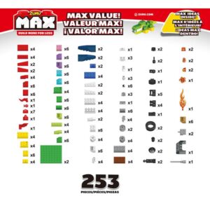 Brinquedo para Montar Max Construction 253PCS - Imagem 2