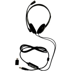 Fone de Ouvido Heardset USB C/Adap.usb C - Imagem 2
