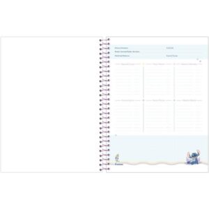 Caderno 10X1 Cp.dura Colegial Stitch 160FLS. - Imagem 9